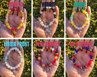 Image 1 of Marvel Rivals Inspired Charm Bracelets | Vanguard | Duelist | Support