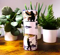 Image 2 of Handmade Fisherman 20oz Stainless Steel Tumbler, hot, cold, fish, dad, men, fishing, cup, drink