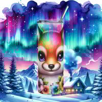 Image 1 of Fox Aurora Tumbler