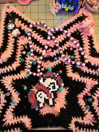 Image 1 of My little pony perler bead necklace 