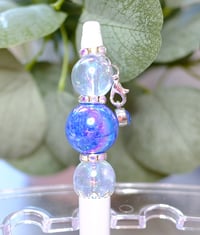 Image 3 of Beautiful Handmade Trending Beaded Pens, ball point, charms, beads, journal, writing, bear, prayer