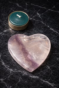Fluorite Heart Dish