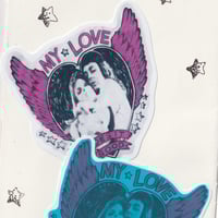 Image 3 of MY LOVE STICKERS + BADGES