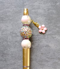 Image 5 of Beautiful Trending Handmade Beaded Pens, ball point, charms, beads, journaling, writing, pen
