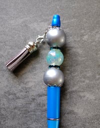 Image 2 of Beautiful Trending Handmade Beaded Pens, ball point, charms, beads, journaling, writing, pen