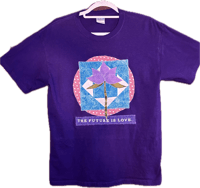 Image 1 of The Future is a Loving Lotus Medium One of a kind Tshirt