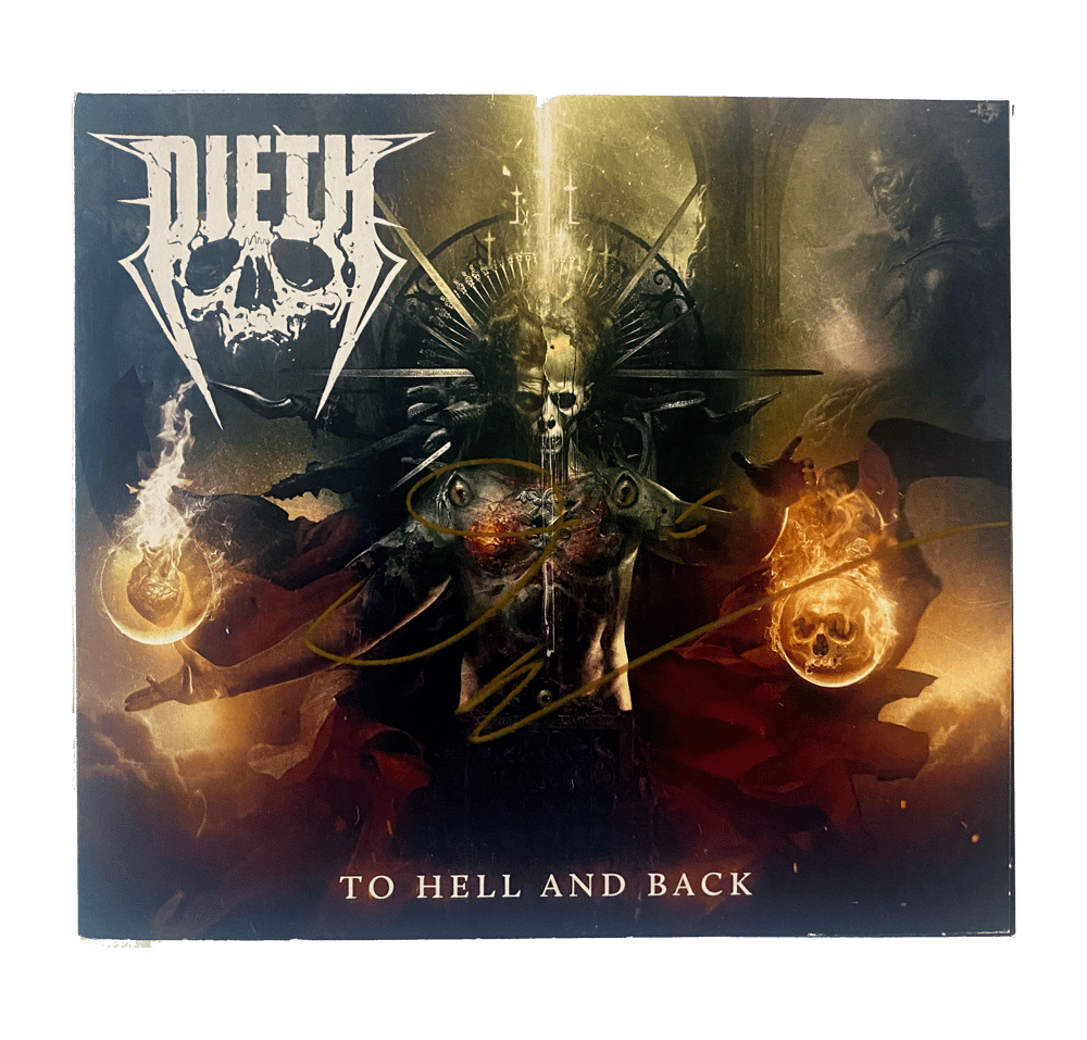 Image of DIETH - To Hell And Back - SIGNED CD David Ellefson