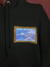 Image 1 of Oasis of Peace One of a kind Medium Sweatshirt