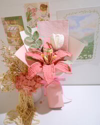 Image 1 of Coral Lily Bouquet