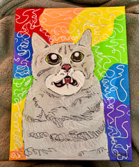 “Theodore in the K-Hole” Painting 