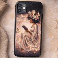 Image 5 of  Dream Big Inspirational Black Woman Reading PNG for Sublimation and Crafts (DIGITAL DOWNLOAD)