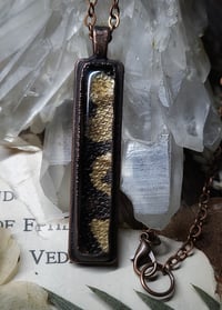 Image 1 of Snake Skin Pendant - Ball Python