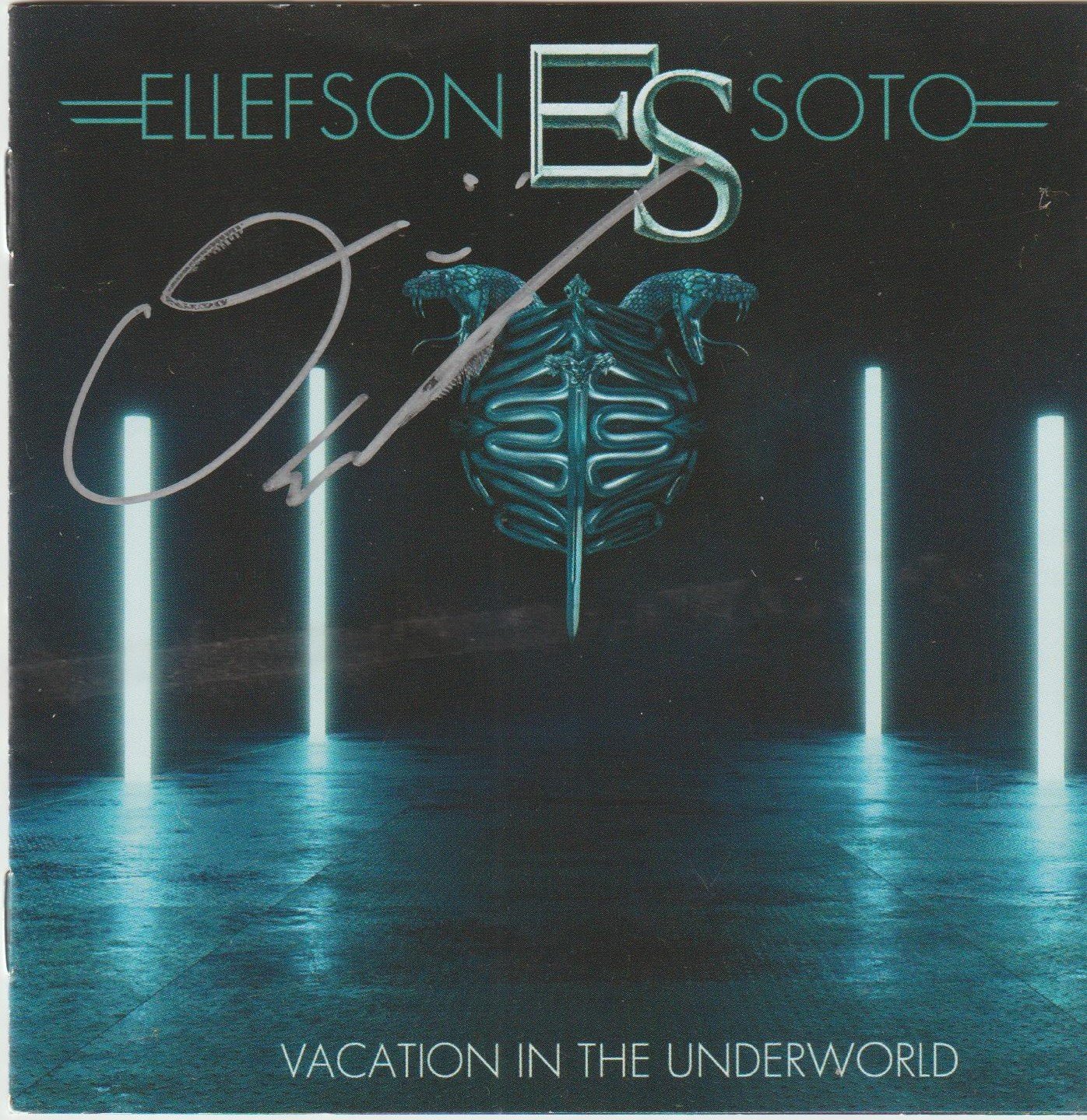 Image of ELLEFSON / SOTO - Vacation In The Underground - SIGNED CD