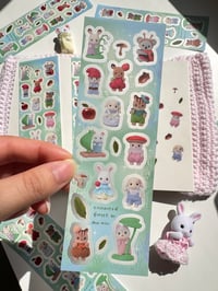 Image 1 of Enchanted Forest Clear Sticker Sheet