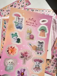 Image 3 of Fairy Forest Clear Sticker Sheet