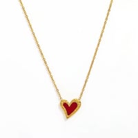 Image 2 of Crimson Heart Necklace