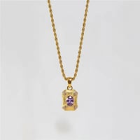 Image 2 of Aurora Gem Necklace