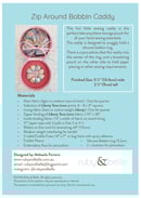 Image 2 of Zip Around Bobbin Caddy - Liberty Edition