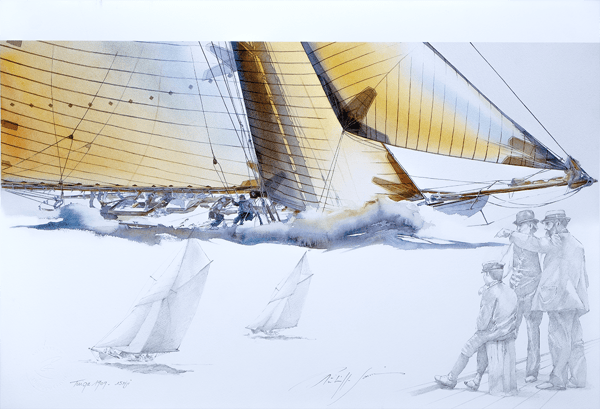 Image of TUIGA classic yacht 1909