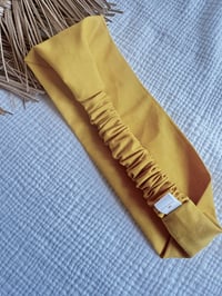 Image 3 of Bandeau adulte Margot Jaune / curry / Moutarde