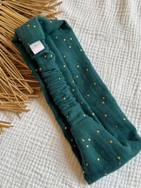 Image 4 of Bandeau adulte Margot Canard / fleuri tournesol 