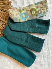 Image 1 of Bandeau adulte Margot Canard / fleuri tournesol 