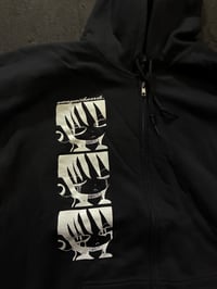 Image 1 of Away With Words “#emo” Zip Up Hoodie Inverted