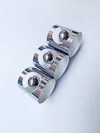 Image 1 of APLIQUE CROMADO SPACE AGE, AÑOS 70