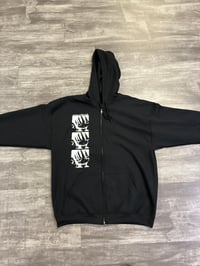 Image 2 of Away With Words “#emo” Zip Up Hoodie Inverted