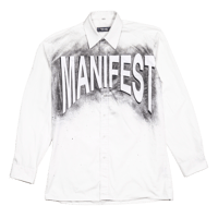 Manifest Black Spray Shirt