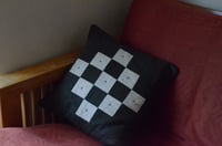 Image 3 of  Poppy in Green cushion cover