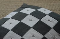 Image 2 of  Poppy in Green cushion cover