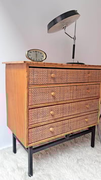 Image 8 of CÓMODA DE MIMBRE Y RATÁN, AÑOS 60