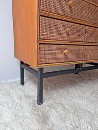 Image 6 of CÓMODA DE MIMBRE Y RATÁN, AÑOS 60