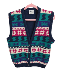Image 1 of Vintage Bobbie Brooks Sweater Vest 
