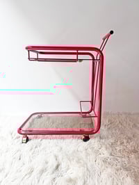 Image 5 of CAMARERA METÁLICA ROJA, AÑOS 80