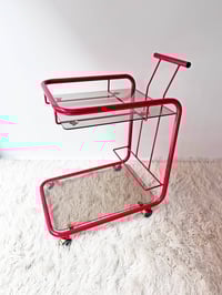 Image 2 of CAMARERA METÁLICA ROJA, AÑOS 80