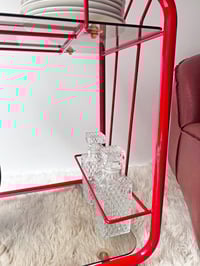 Image 8 of CAMARERA METÁLICA ROJA, AÑOS 80