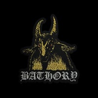BATHORY - BATHORY YELLOW GOAT PATCH