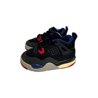 Image 1 of Nike Air Jordan 4 Retro TD "Rare Air" Black/Fire Red IB4387-003