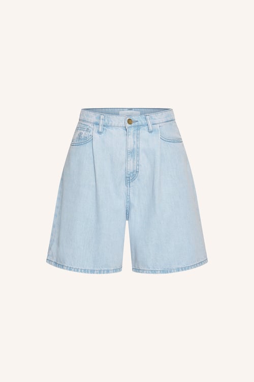 Image of 2-Shorts Elisa Denim light