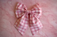 Cotton Candy Check - Sailor Bow