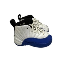Image 3 of Nike Air Jordan 12 Retro TD "Blueberry" White/Game Royal 850000-140