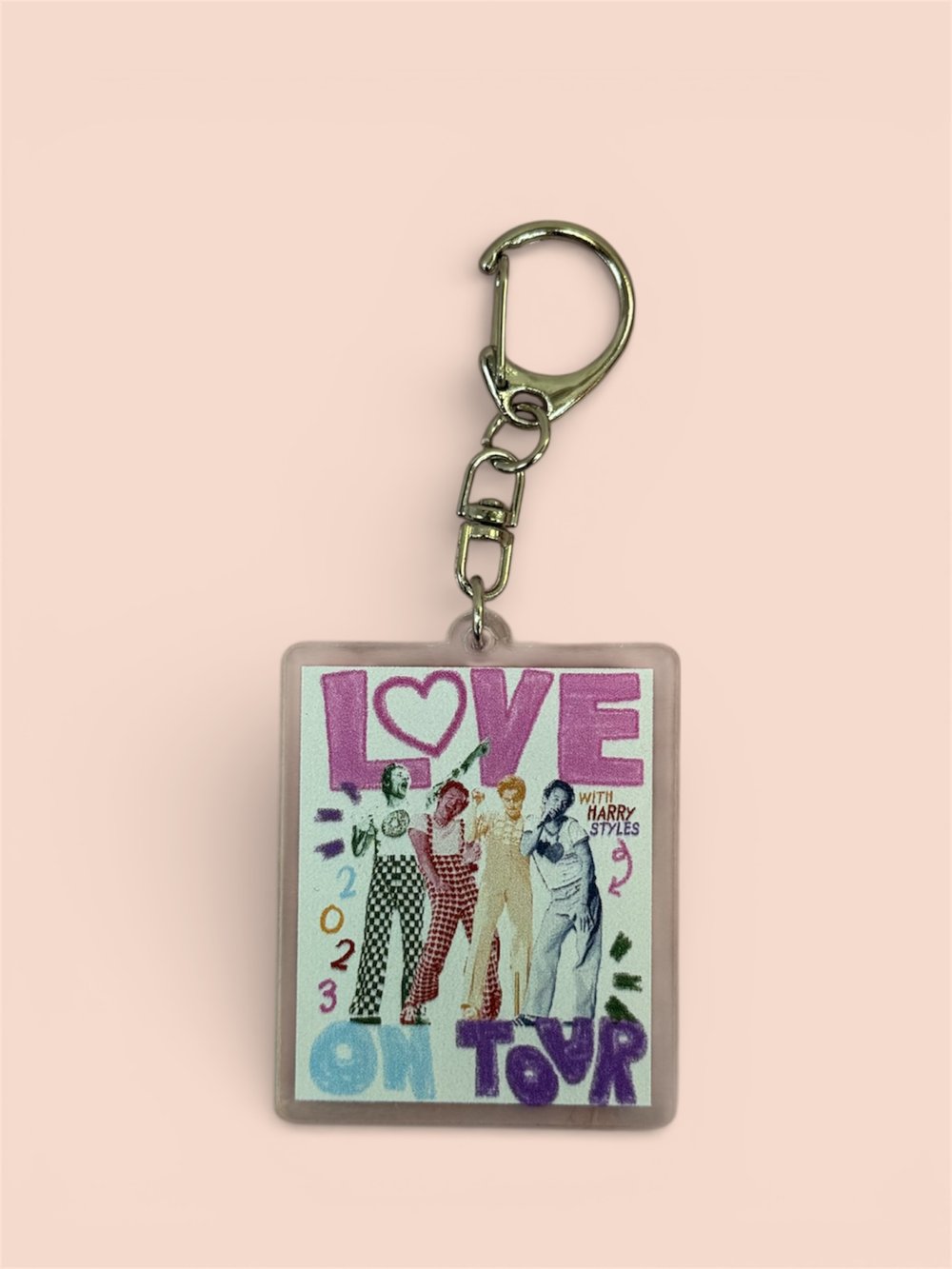 Image of Harry Styles Keyring 🪩🌻