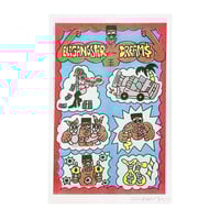 Image 1 of Pablo Vidafacil - "Elegangster dreams" Risography