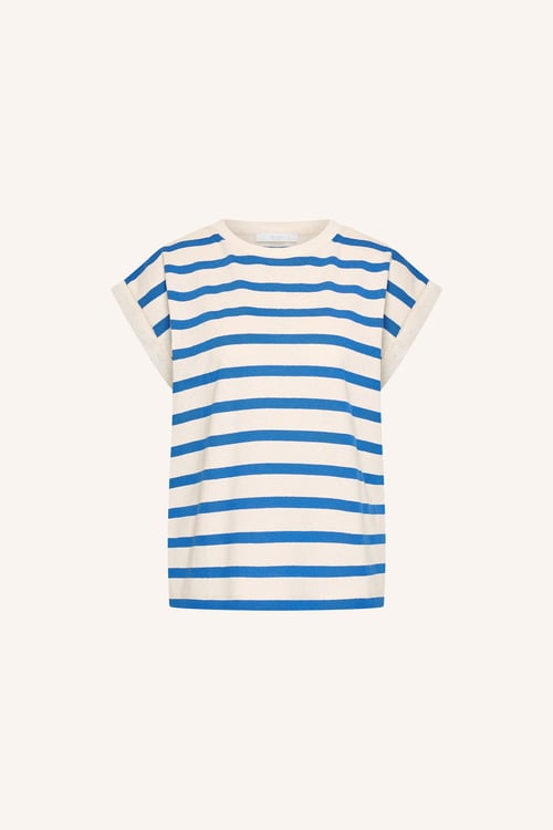 Image of 1-Camiseta tobi stripe top azul blue stripe