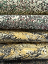 Image 1 of Marbled Paper Assorted  Listing -  Sheets 13-16 (to purchase individually) 