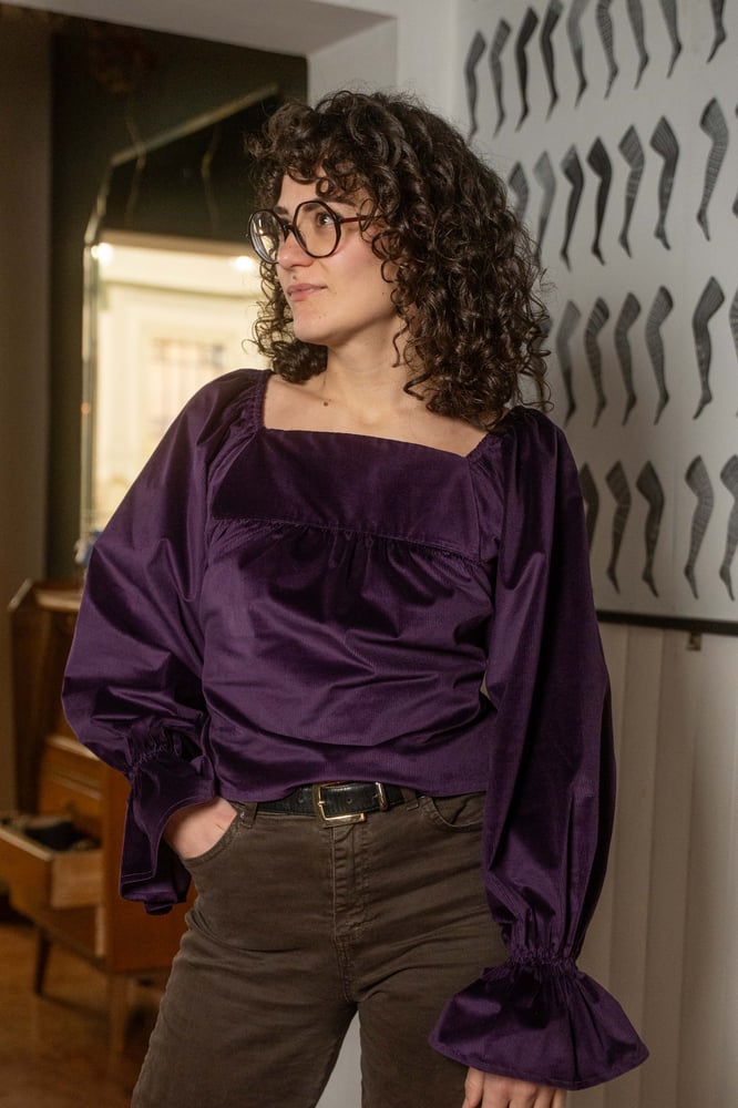 Image of Blusa Olga Violet