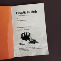 Image 2 of First Aid For Finds