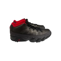 Image 3 of Nike Air Jordan 9 Retro Low Golf "Charcoal" Black/Red FJ5934-002